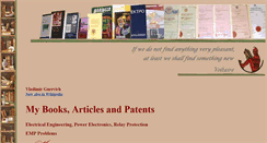 Desktop Screenshot of gurevich-publications.com